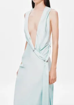 Misha, THE 'HARLOW' SATIN DRESS, MAXI Size AU6, for rent on The Volte - image 3