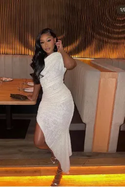 Coucoo Pasu Dress Rhino Tusk S for rent on The Volte - image 3