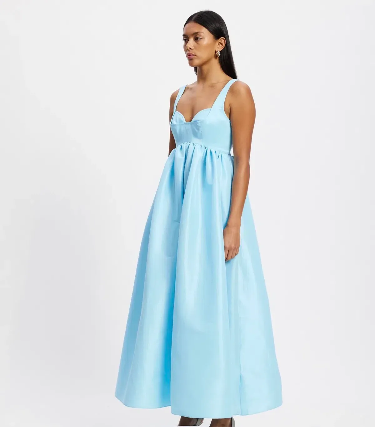 Acler Redin Maxi Dress in Deep Sky - Size 8 - Image 4