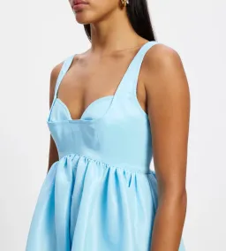 Acler Redin Maxi Dress in Deep Sky - Size 8 for rent on The Volte - image 2