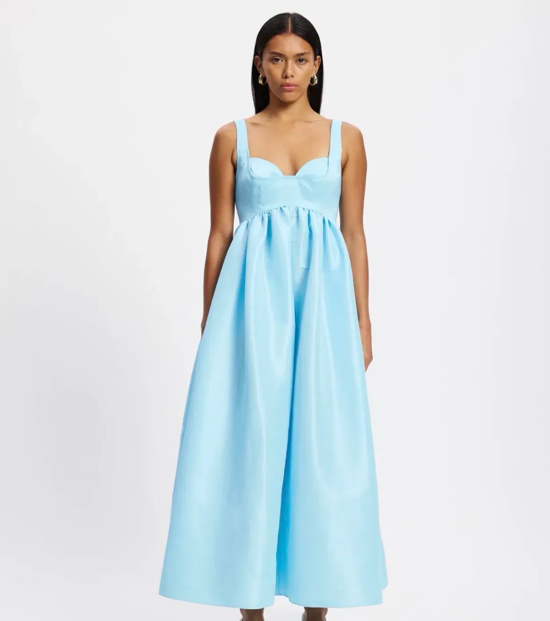 Acler Redin Maxi Dress in Deep Sky - Size 8 for rent on The Volte - main image