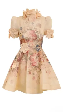 Zimmermann Luminosity Lift Off Floral Minidress s.8 / 0 for rent on The Volte - image 4