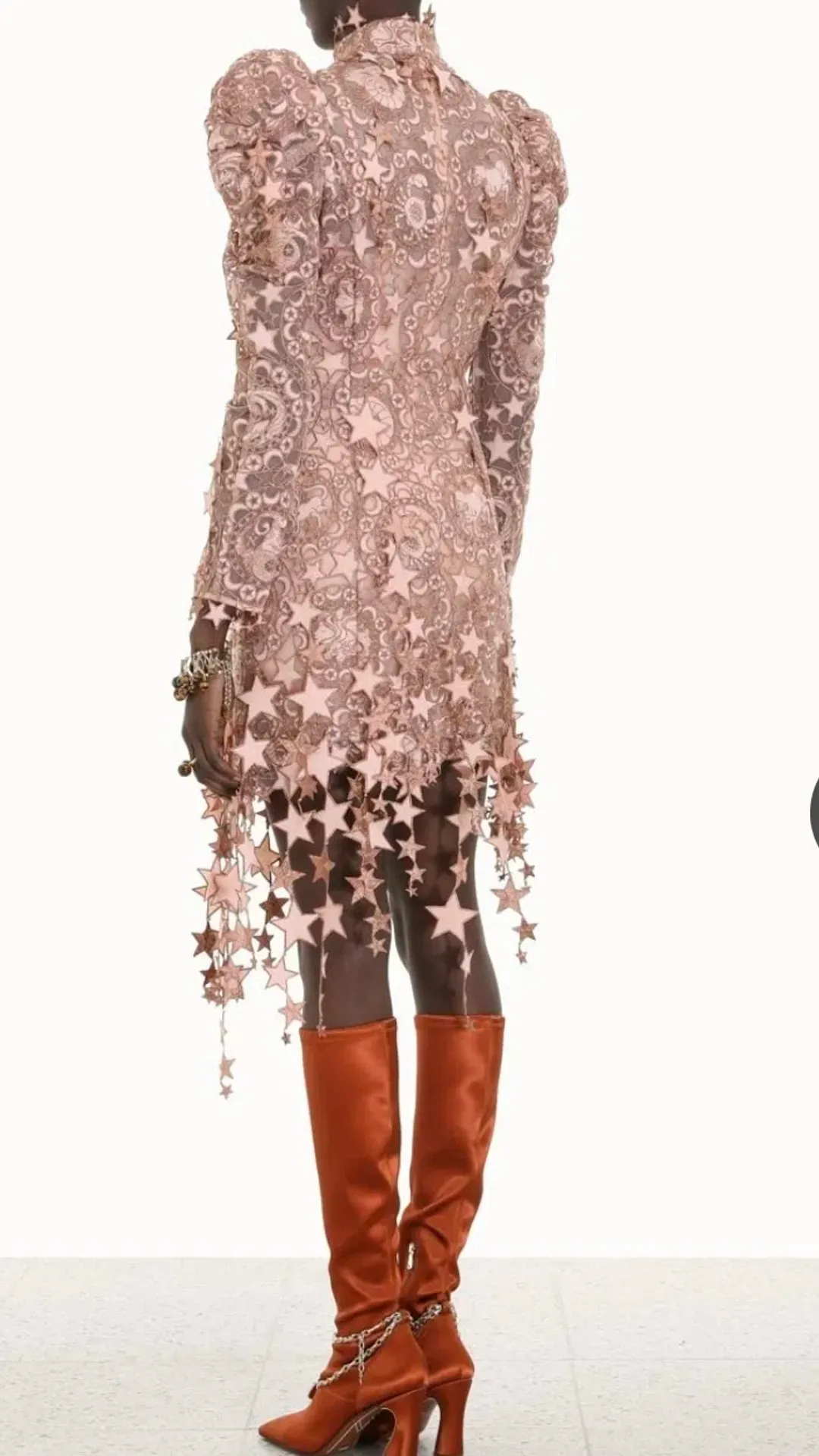 Zimmermann CELESTIAL ZODIAC MINI DRESS 8 / 0 for rent on The Volte - main image