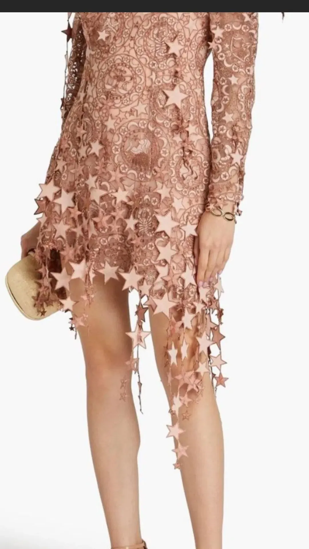 Zimmermann CELESTIAL ZODIAC MINI DRESS 8 / 0 for rent on The Volte - main image
