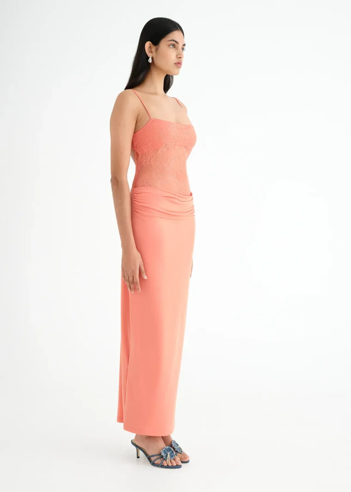 BENNI Stefania Maxi Dress Size 8 - Image 4
