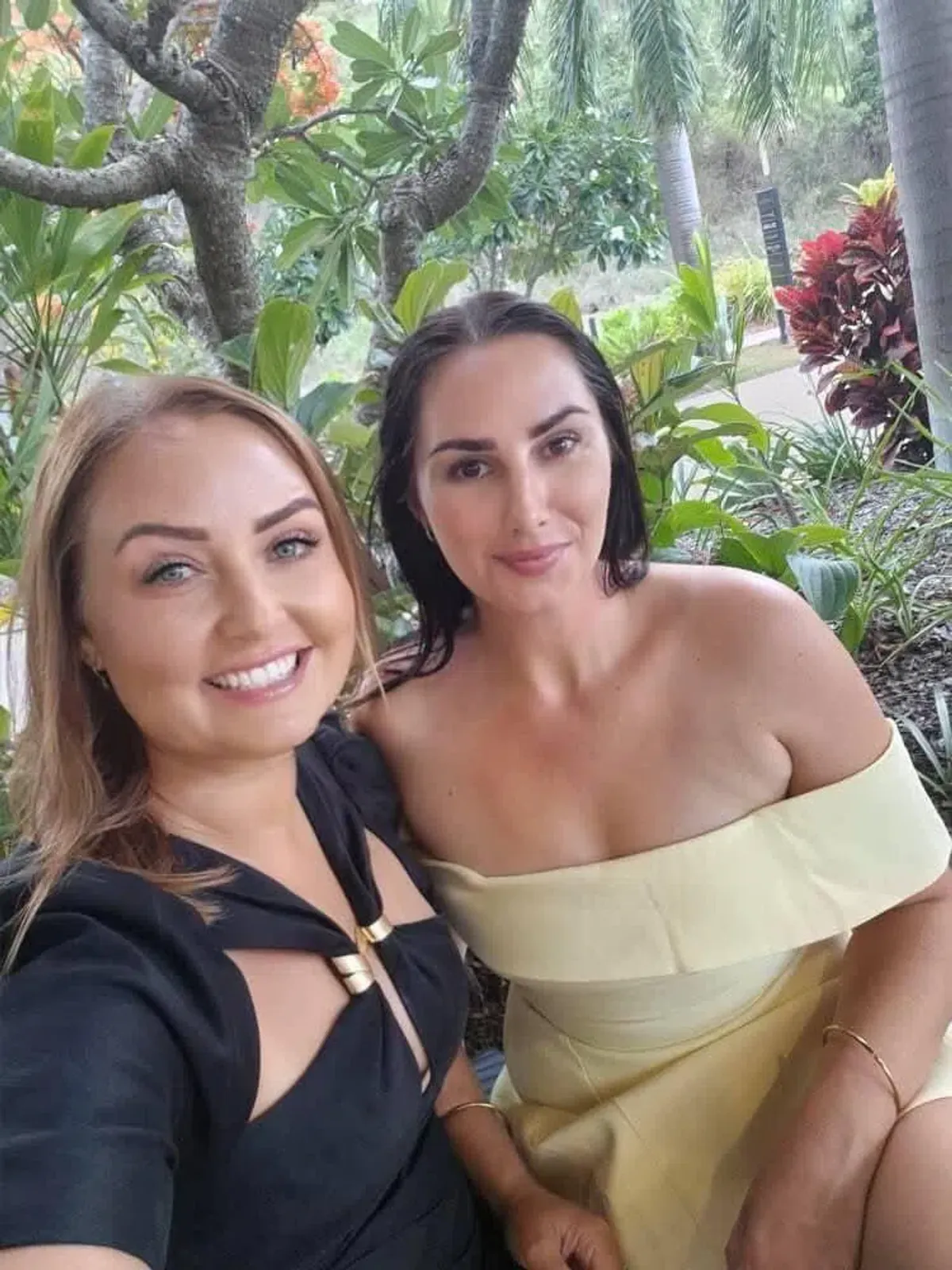 Aje presence twisted mini dress size 14 black - Image 1