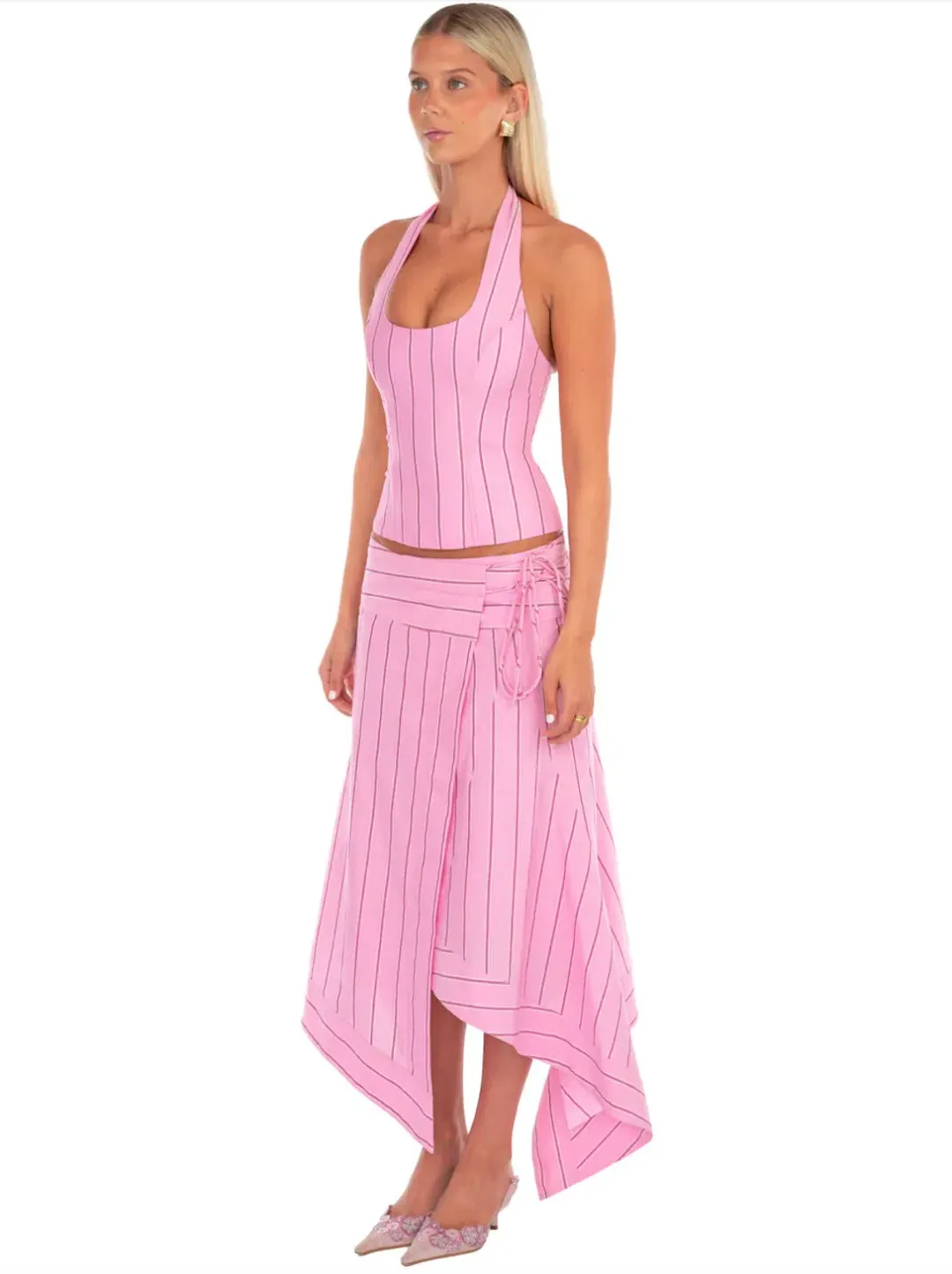 I AM DELILAH SABRINA WRAP SKIRT & CORSET. SIZE S / AU 8-10 for rent on The Volte - main image