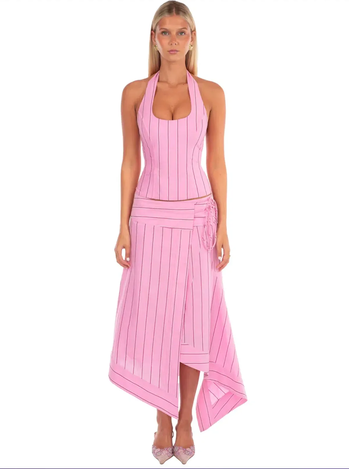 I AM DELILAH SABRINA WRAP SKIRT & CORSET. SIZE S / AU 8-10 - Image 1