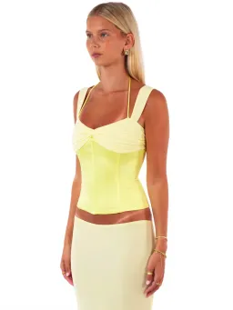 I AM DELILAH SCARLETT MAXI SKIRT & CORSET. SIZE S / AU 8-10 for rent on The Volte - image 5