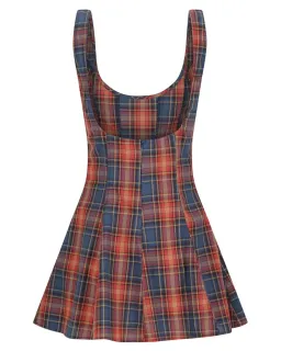 Katharina Lou - Annabel Mini Strawberry Blue Check for rent on The Volte - image 3