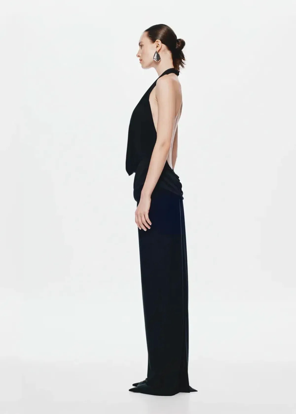 THE VANESSA JERSEY MAXI DRESS BY MISHA SIZE SMALL - Image 3