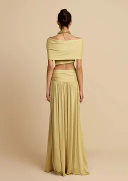 ARCINI ORI Alessia Top and Skirt Set in Sand Size M for rent on The Volte - image 3