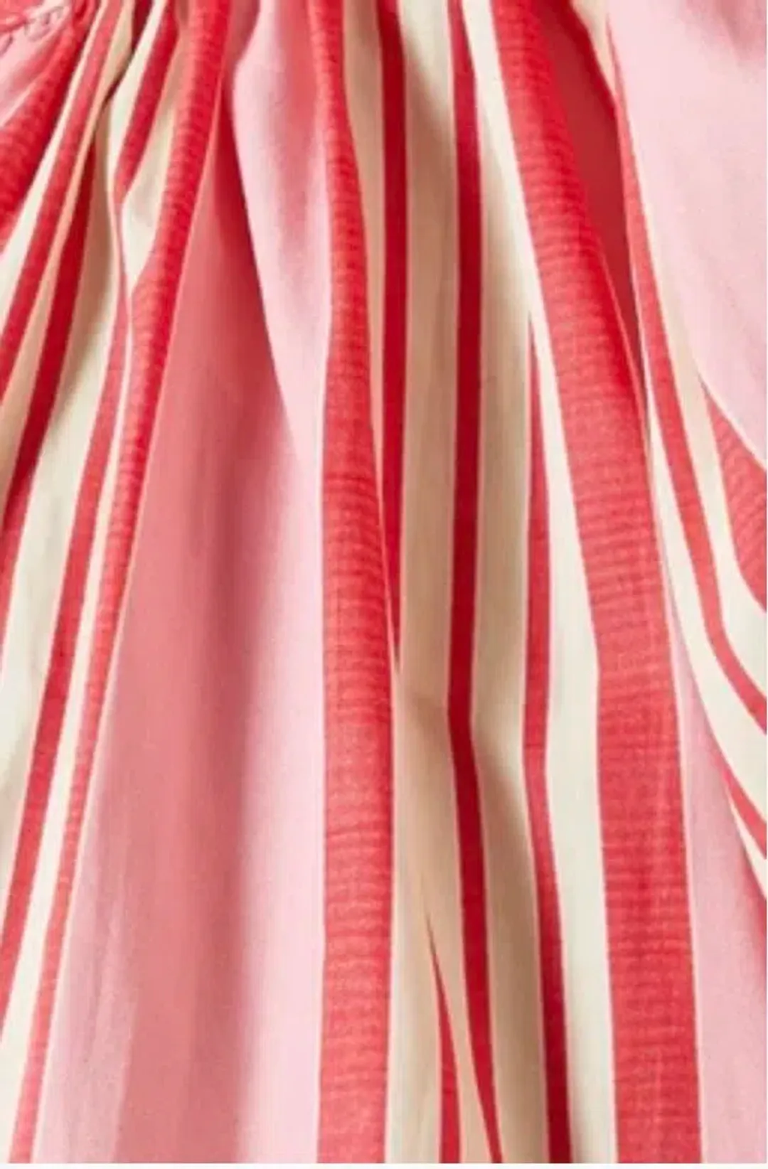 Oroton Candy Stripe Shirt Dress with pockets and belt Size 14 fits 16 for rent on The Volte - main image