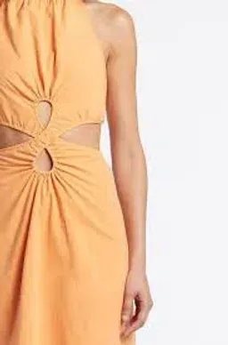 SIR THE LABEL COPPOLA CUT OUT MAXI DRESS IN TANGERINE SIZE 8 for rent on The Volte - image 2