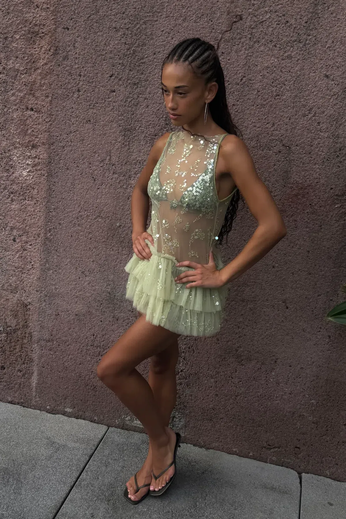 Dyspnea - TROPHY TULLE MINI DRESS - Size XL - Image 1