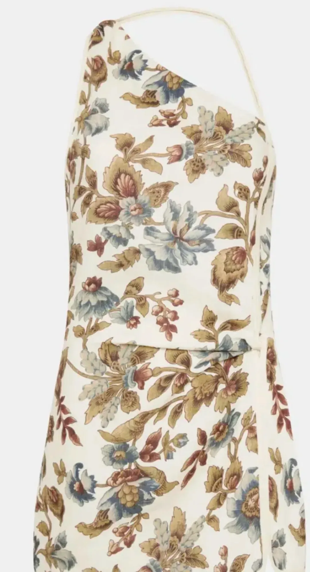 SIR THE LABEL ELEANORA ASYMMETRIC MINI DRESS FLORAL SIZE OP for rent on The Volte - main image