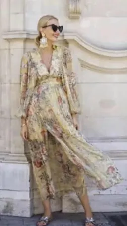 Zimmermann Melody Wrap Maxi Dress s.0 / 8 for rent on The Volte - image 1