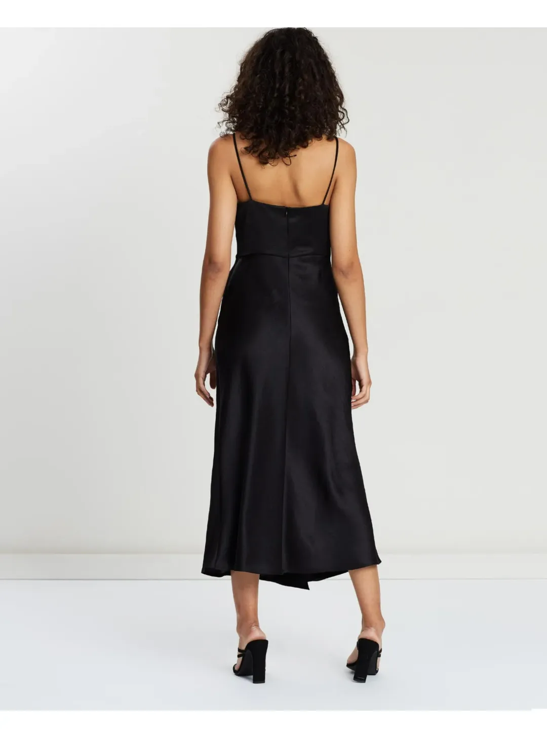 Bec & Bridge Gabrielle V Dress Black Size AU 8 for rent on The Volte - main image