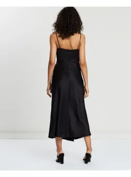 Bec & Bridge Gabrielle V Dress Black Size AU 8 for rent on The Volte - image 3