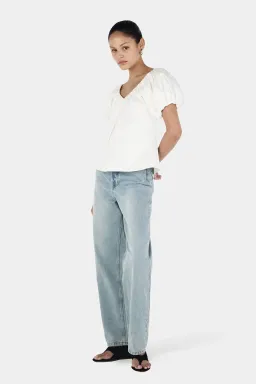 Hansen And Gretel Thandie Top Ivory Size XS for rent on The Volte - image 4