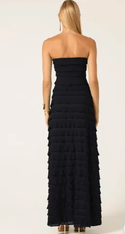 MADDISON MAXI DRESS IN BLACK for rent on The Volte - image 2
