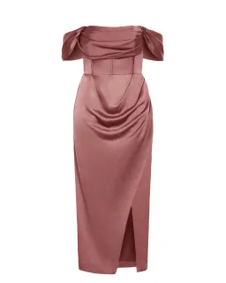 City Chic forbidden love maxi dress size 16 - Rose for rent on The Volte - image 4