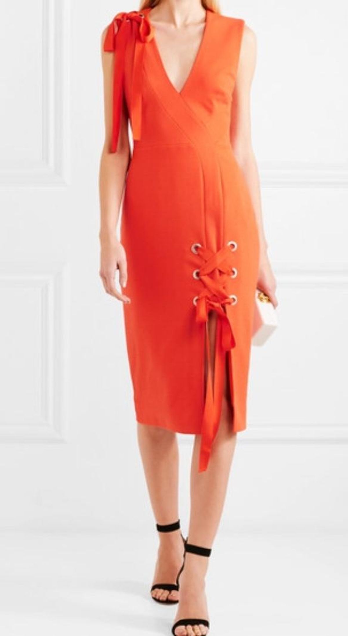 Rebecca Vallance Martinique Dress Tangelo Orange Size 4 - Image 2