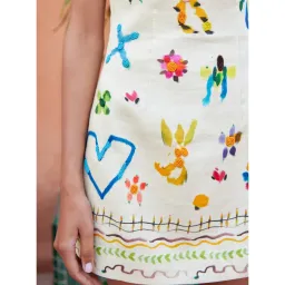 Alemais Sidi Mini Dress - Size 6 for rent on The Volte - image 4