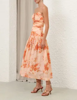 Zimmermann Cascadian Strapless Midi Dress for rent on The Volte - image 2