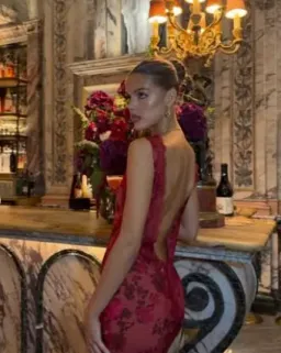 Bydee The Juliette Maxi in Rose 8 for rent on The Volte - image 2