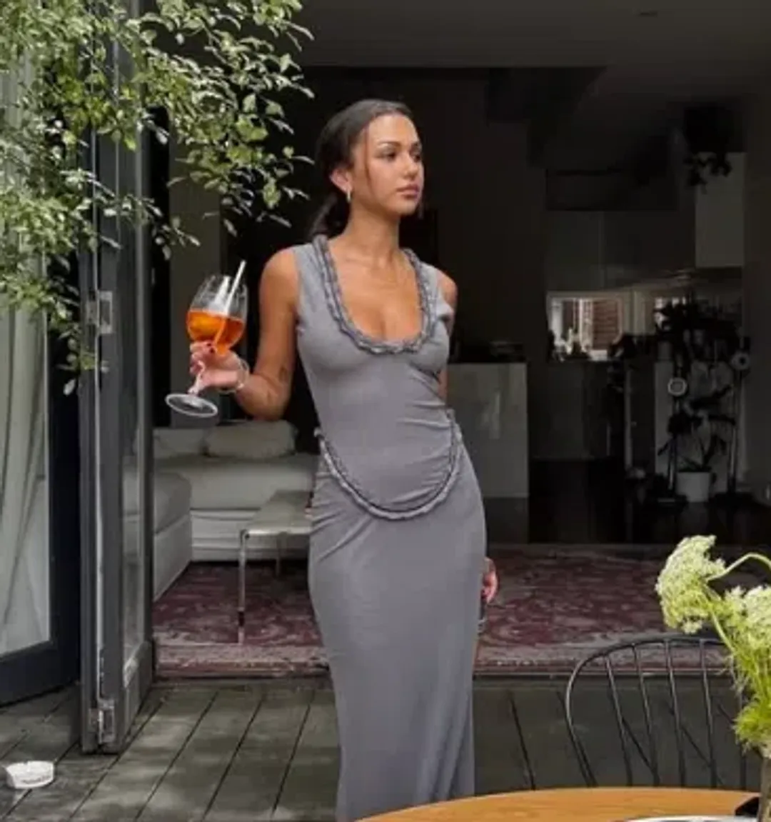 Amelie Teje Moro Maxi Dress 8 for rent on The Volte - main image