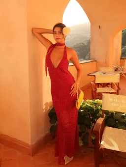 I Am Delilah Jasmine Maxi Wine Size S for rent on The Volte - image 2