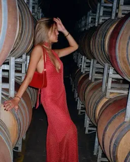 I Am Delilah Jasmine Maxi Wine Size S for rent on The Volte - image 5