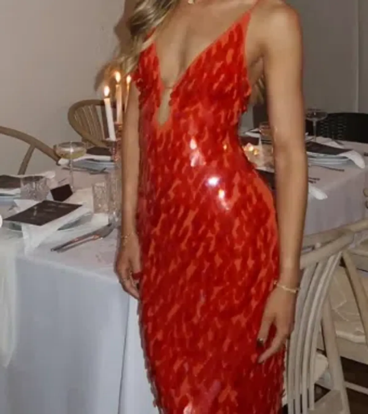 Misha Sapphire Sequin Maxi 8 - Image 2