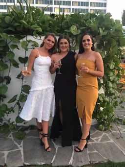 By Johnny Drop Flare Midi Secret Garden Dress in White size 8 for rent on The Volte - image 2