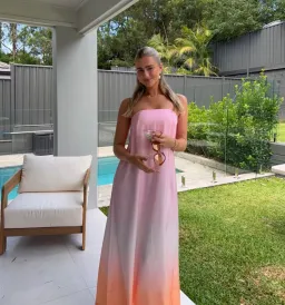 Bubish Lily Maxi Dress - Tropical for rent on The Volte - image 2