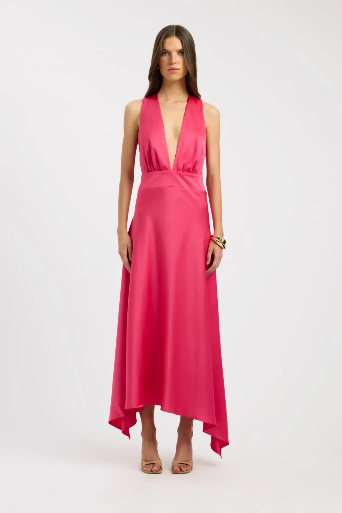 Kookai PALERMO PLUNGE MAXI DRESS - Image 1