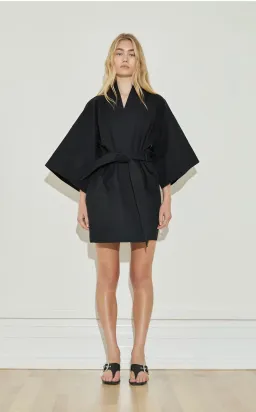 Maison Essentiele black kimono size S for rent on The Volte - image 1