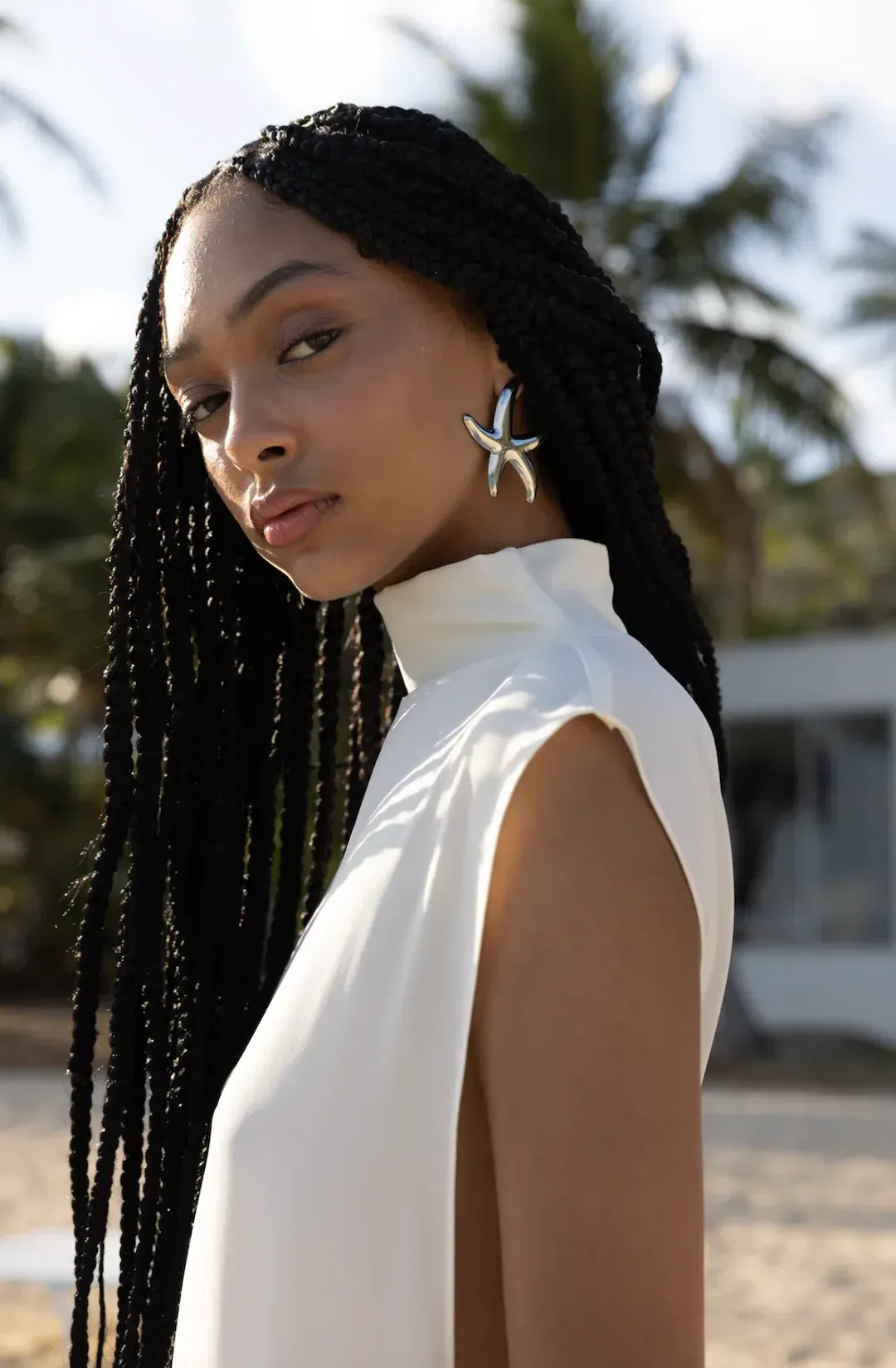 World of Rezort Larissa Gown Ivory size XS for rent on The Volte - main image