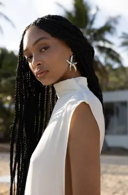 World of Rezort Larissa Gown Ivory size XS for rent on The Volte - image 2