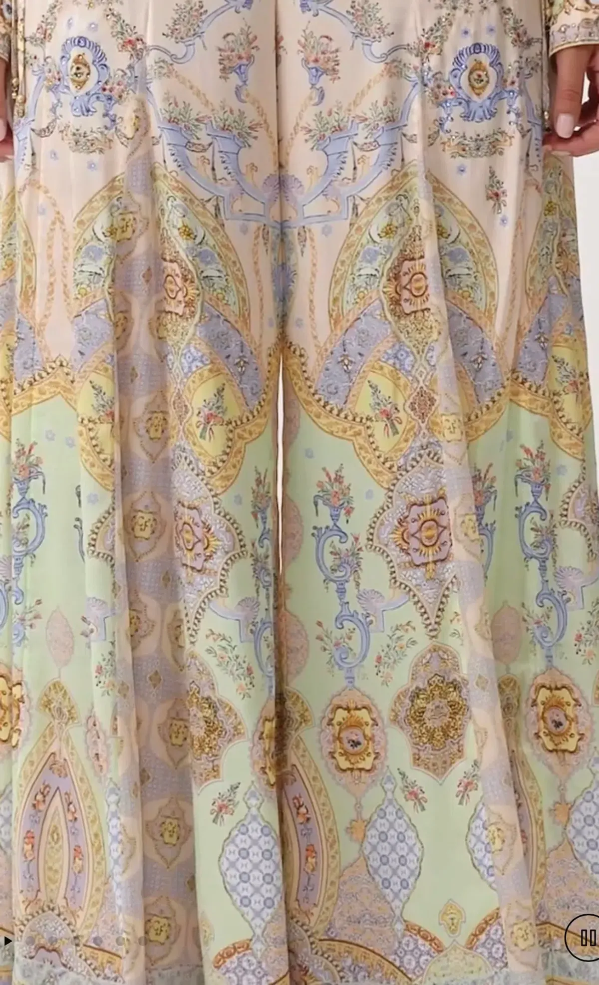 Camilla Flares With Lace Up Side - East Of Istanbul - Image 5