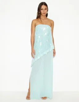 Razor Discoteca Sequin Maxi Dress for rent on The Volte - image 1