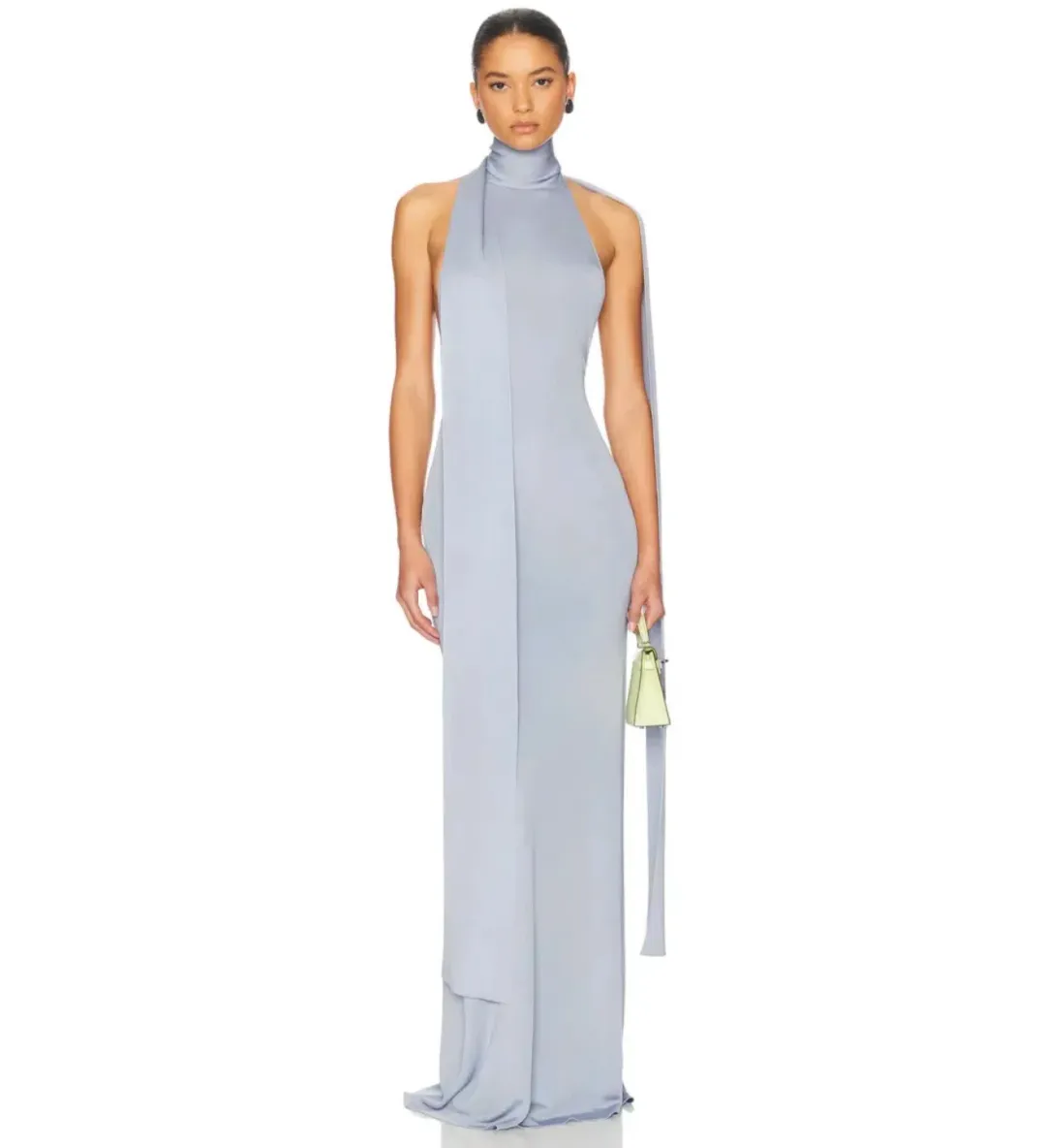 Helsa Novie Maxi Knit Dress size 6 for rent on The Volte - main image