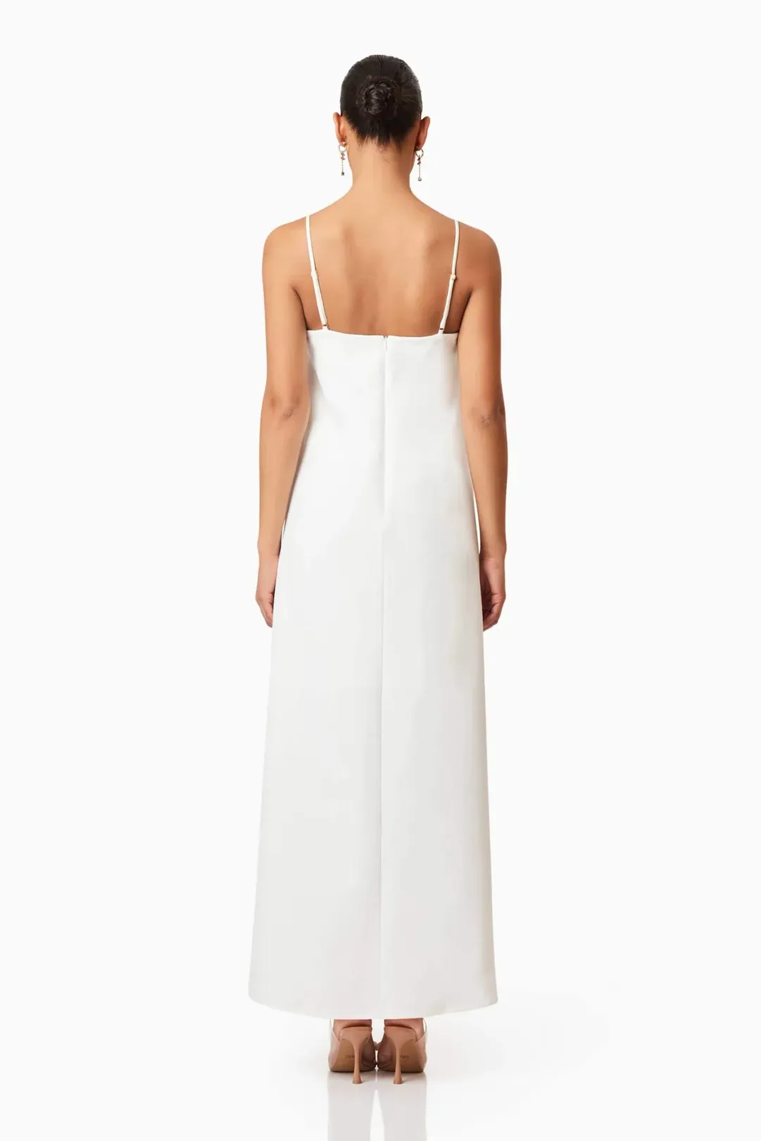 Buttercup Embroidered Maxi Dress in White Size S for rent on The Volte - main image