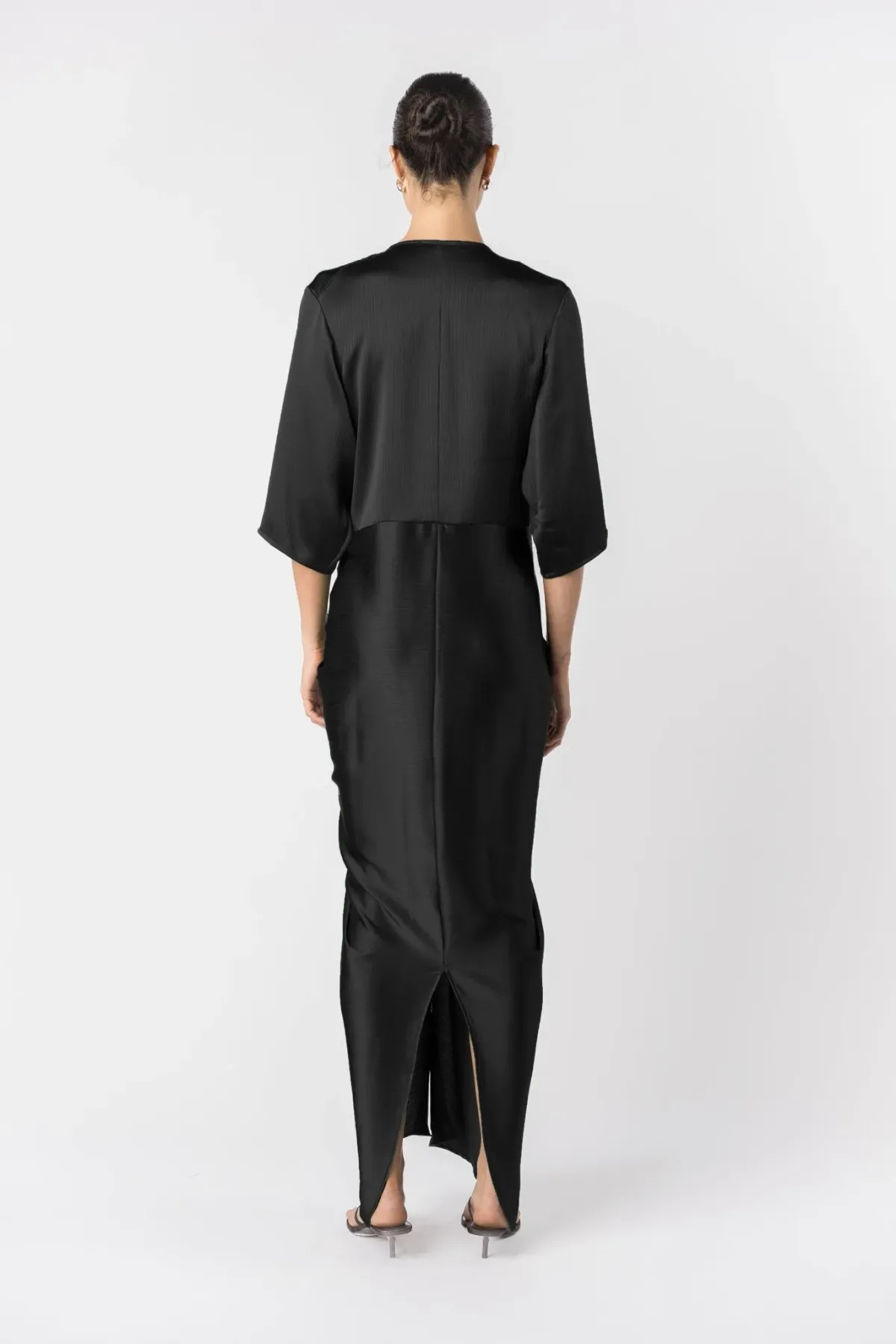 One Fell Swoop Alex Kimono-Obsidian Black Size 10 - Image 4