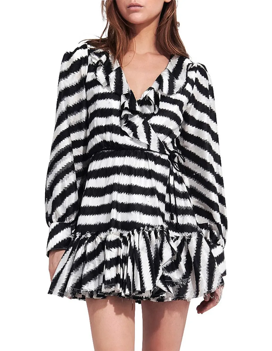 Aje Tablas Dress Print Size 8 for rent on The Volte - main image