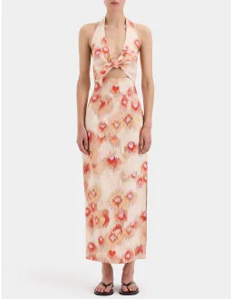 SIR The Label FIORELLA TIE MIDI DRESS size 6 for rent on The Volte - image 2