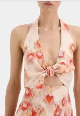 SIR The Label FIORELLA TIE MIDI DRESS size 6 for rent on The Volte - image 3