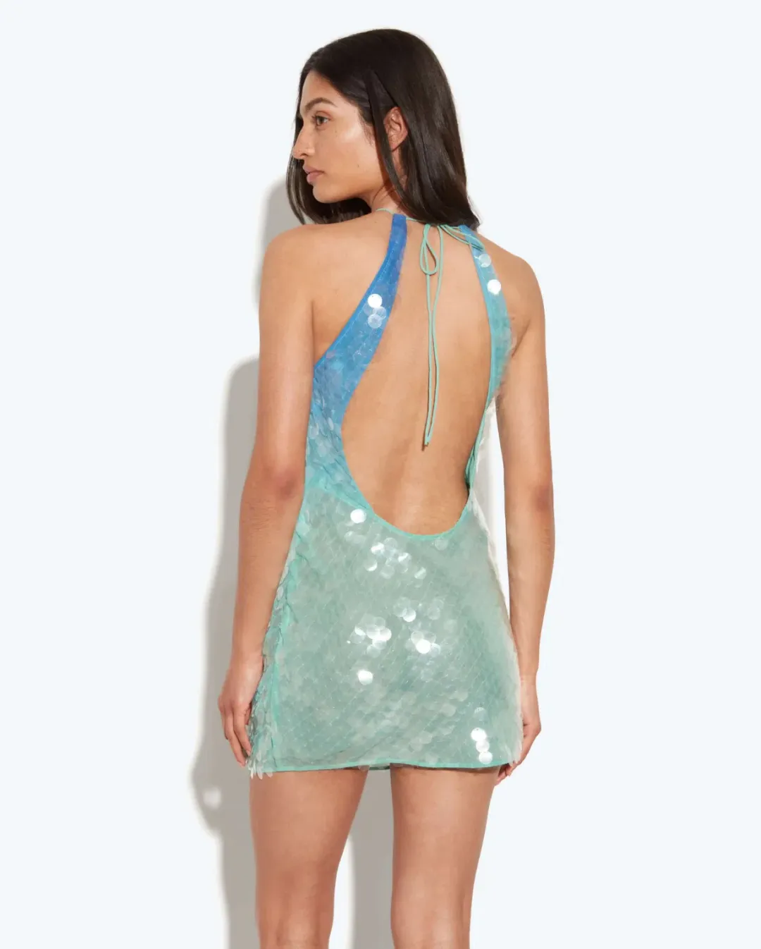 Kiki Dress Ombre Blue for rent on The Volte - main image