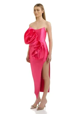 Eliya The Label Indira Dress Pink XS AU6 for rent on The Volte - image 3